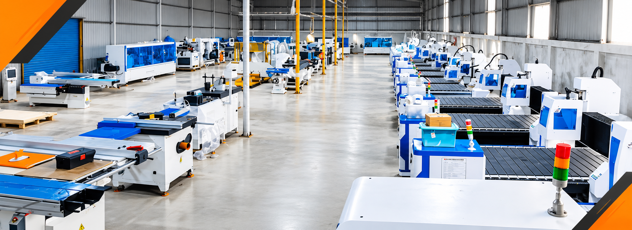 Modern CNC Manufacturing Facility