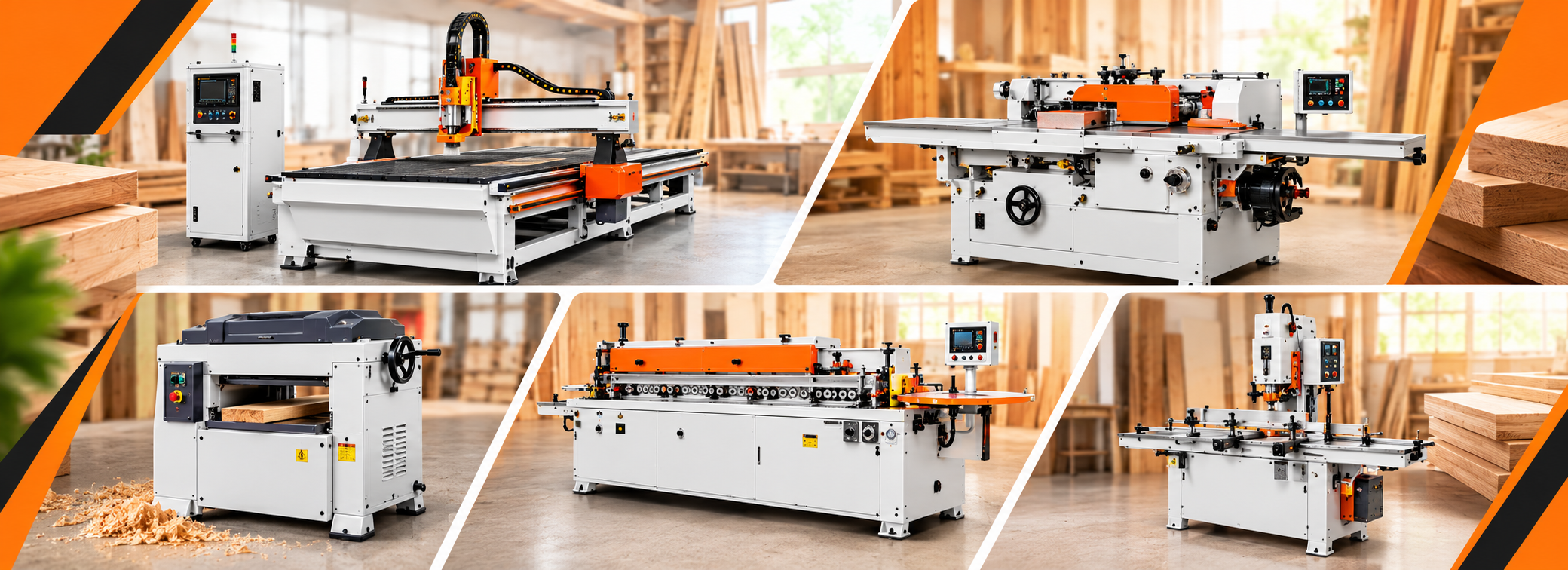 Modern Woodworking Machinery Showcase